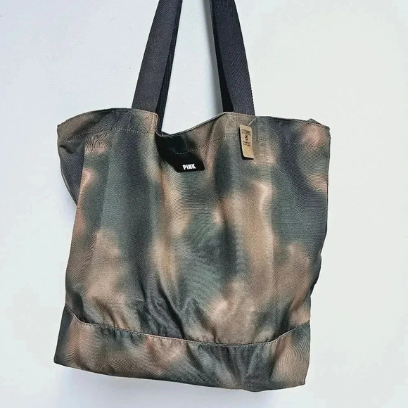 Victoria's Secret Pink large blotch watercolor toe bag NWT - Picture 7 of 12